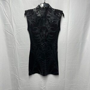 WIDOW Dolls Kill Cyber Body Con Dress - Size S